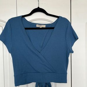 Madden Girl Tie Back Crop Top